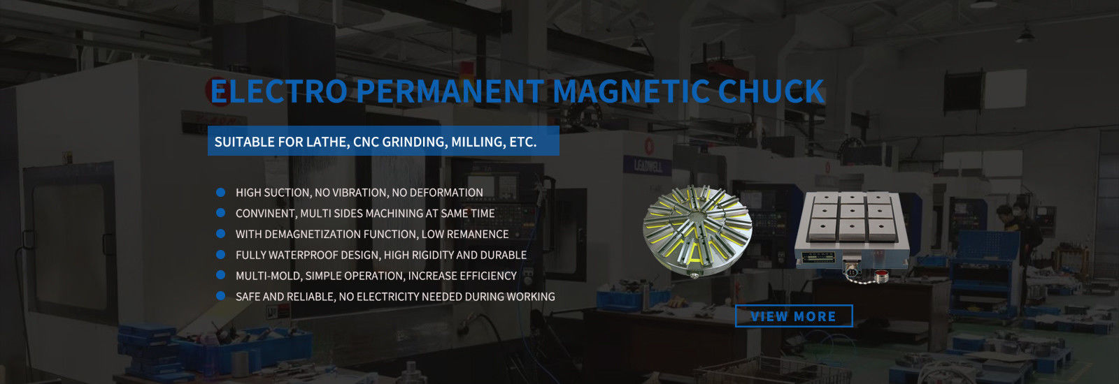 Electro Permanent Magnetic Chuck